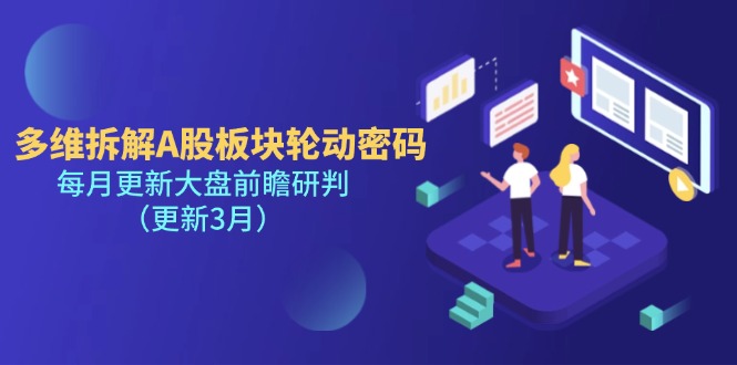 （14213期）多维拆解A股板块轮动密码，每月更新大盘前瞻研判（更新3月）-来必发