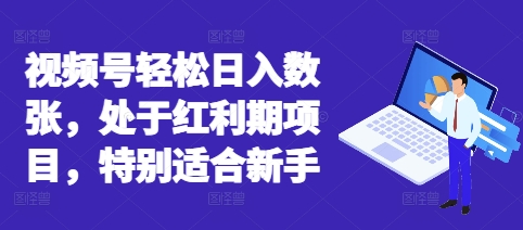 视频号轻松日入数张，处于红利期项目，特别适合新手-来必发