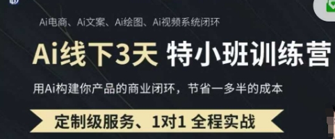 AI实操培训第20-21期线下,0基础保姆级教程,3月最新整理,企业获客、降本增效、打造超级个体-来必发